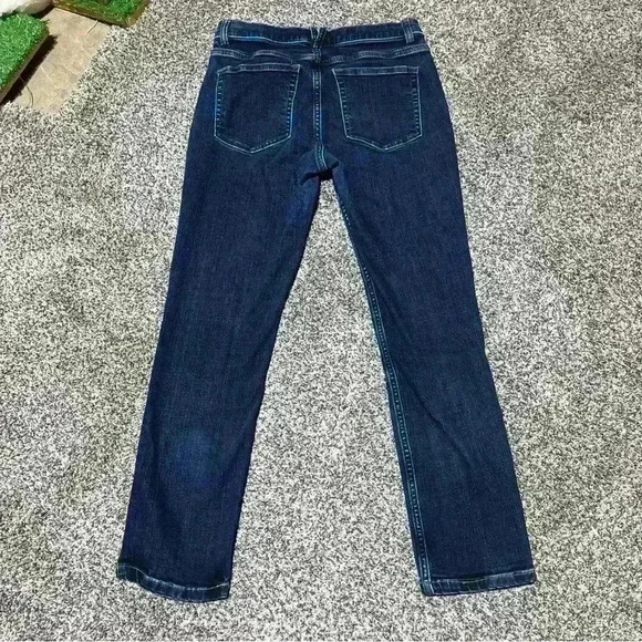 Duluth Trading Co. Womens Blue Denim Mid Rise Skinny Blue Jeans 4X29 See Note - Picture 10 of 10